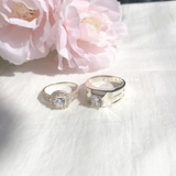 Nhẫn đôi bạc Việt Nam King Rings Couple (333)