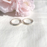 Nhẫn đôi bạc Việt Nam Lacerta Couple Rings (216)
