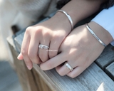 Nhẫn đôi bạc Việt Nam Lalaland Rings Couple (152)