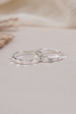 Nhẫn đôi bạc Việt Nam Min Rings Couple (299)