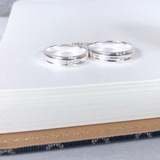 Nhẫn đôi bạc Việt Nam Pisces Couple Rings (213)