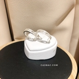 Nhẫn đôi bạc Việt Nam Shield Couple Rings (286)