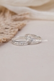 Nhẫn đôi bạc Việt Nam Shield Couple Rings (286)