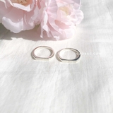 Nhẫn đôi bạc Việt Nam Smooth Rings Couple (131)