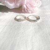 Nhẫn đôi bạc Việt Nam Trianguli Couple Rings (268)