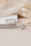 Nhẫn đôi bạc Việt Nam Tucana Couple Rings (245)