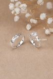 Nhẫn đôi bạc Việt Nam Vanhein Couple Rings (243)