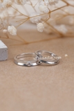 Nhẫn đôi bạc Việt Nam Virgo Couple Rings (240)