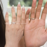 Nhẫn đôi bạc Việt Nam Enchanted Reverie Couple Rings (331)