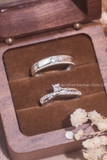 Nhẫn đôi bạc Việt Nam Lena Couple Rings (305)