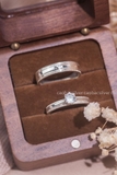 Nhẫn đôi bạc Việt Nam Promise Couple Rings (309)
