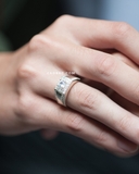 Nhẫn nam bạc Việt Nam Camelia Ring (324)