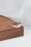 Nhẫn nam bạc Việt Nam Crystal Ring (124)