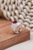 Nhẫn nam bạc Việt Nam Lucky Ring (399)