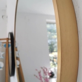 Gương tròn treo tường khung nhôm SMHome GTT01