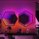 Gương vô cực hình lục giác GVC02