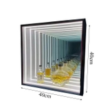 Tủ gương vô cực trưng bày sản phẩm