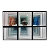 Tủ gương vô cực trưng bày sản phẩm