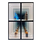 Tủ gương vô cực trưng bày sản phẩm