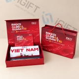 Set Quà Doanh Nghiệp Tinh Tế: Túi Canvas, Quạt & Thiệp