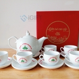 Bộ ấm tách trà - In logo theo yêu cầu