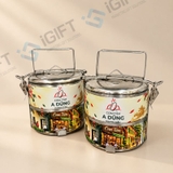 Cà Mên Đựng Cơm Giữ Nhiệt - Đặt In Logo Theo Yêu Cầu