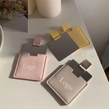 Gương mini bọc da in logo theo yêu cầu