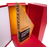 Kỷ niệm chương gỗ - Khắc logo theo yêu cầu