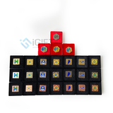 HUY HIỆU PIN CÀI ÁO PHỦ MÀU - MẠ VÀNG BẠC ĐỒNG