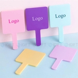 Gương cầm tay - in logo hãng mỹ phẩm theo yêu cầu