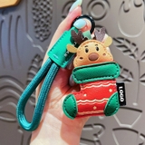 Móc khóa giáng sinh - Tag logo in ấn theo yêu cầu