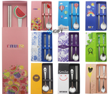 Set Đũa Muỗng Inox Cho Bé In Logo Theo Yêu Cầu