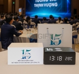 Set quà tặng sự kiện - Đồng hồ đa năng in logo theo yêu cầu