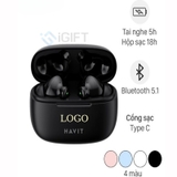 Tai nghe Bluetooth True Wireless Havit TW967 Pro - In logo thương hiệu