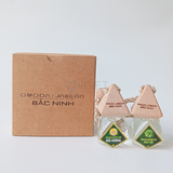 Tinh dầu thơm treo xe hơi - khắc logo theo yêu cầu 