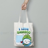 Túi Vải Canvas - In Logo Theo Yêu Cầu