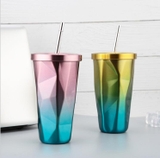 Ly giữ nhiệt B004 StarBucks Tumbler đổi màu - khắc logo quà tặng