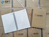 Sổ Tay Thiết Kế Theo Yêu Cầu In Logo CTIN