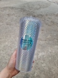 Ly nước vân kim cương 710ml in logo