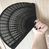 Quạt chụp hình cổ trang cute thanh gỗ họa tiết đẹp nhiều màu chọn lựa rẻ bất ngờ