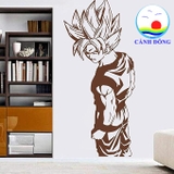 Decal dán tường SonGoKu Dragon Ball trang trí ấn tượng