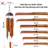 Chuông Gió Tre 6 ống– Giai Điệu Bình Yên Từ Thiên Nhiên