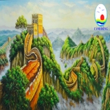Giấy dán tường Vạn Lý Trường Thành phong thủy