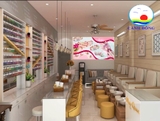 Tranh Dán Tường Nail Spa Beauty Trang Trí Salon Sang Trọng