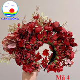 Cài tóc hoa chụp hình cổ trang, áo dài, cô dâu, tốt nghiệp , tết , dã ngoại phụ kiện chụp hình, phụ kiện cưới trang trí xinh