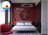 Decal dán tường hình con rồng uốn lượn sống động