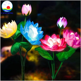 Đèn hoa sen năng lượng mặt trời Cảnh Đông - Đèn trang trí sự kiện Vu Lan Báo Hiếu
