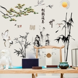 Decal dán tường combo PHONG CẢNH LÀNG QUÊ YÊN BÌNH VIỆT NAM - TRANG TRÍ Á ĐÔNG SANG TRỌNG