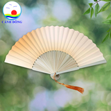 Quạt vải Pastel cán tre kiểu mới Cảnh Đông -Quạt Sự Kiện, Chụp Hình, Múa, Quà Tặng Cưới