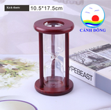 Đồng hồ cát có nắp mở bỏ cát - rỗng không gồm cát quà tặng lưu niệm, sự kiện cưới, ký kết hợp đồng